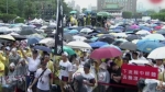 "친중언론 '홍색 매체' 거절" 대만서도 중국 비판 시위
