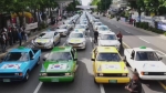 '가자! 도청 앞으로' 광주 택시기사들 40년 전 '경적 시위' 재현