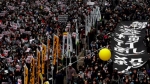 '홍콩 국가보안법'에 다시 대규모 시위…시민 200여 명 체포