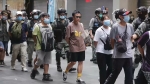 최고 무기징역형 '홍콩 보안법'…첫날 180여 명 체포