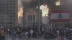 레바논 폭발 참사에 '정권퇴진 시위' 격화…유혈 충돌도