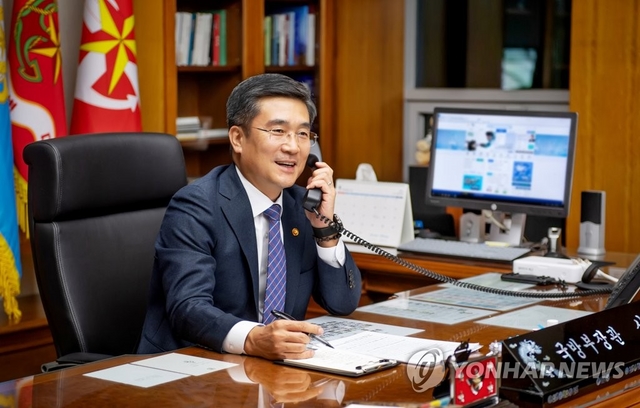서욱, 미 국방부 장관 취임 후 첫 전화 … “가까운 내 만남”
