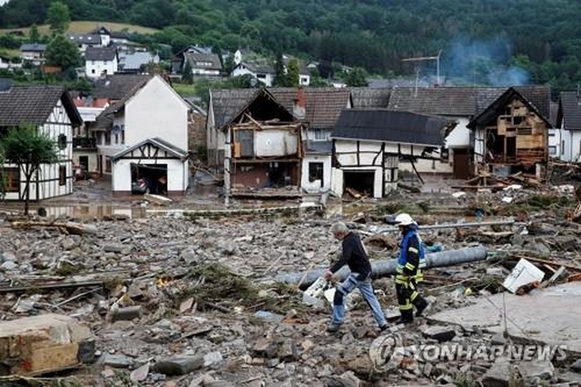 서유럽 홍수 사망자 150명 넘어…독일 133명·벨기에 20명