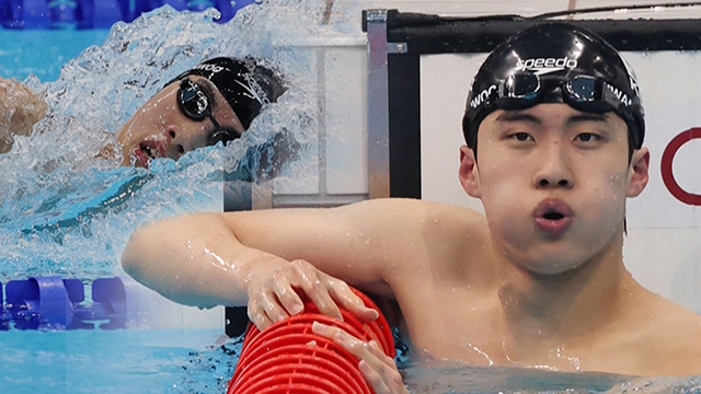 황선우, 200m 7위…100m 예선서 또 '한국 신기록'