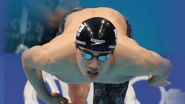 황선우, 100m 세계 5위…금메달보다 빨랐던 '반응속도'
