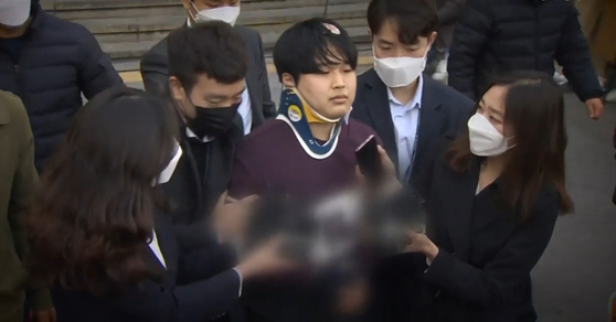 텔레그램 '박사방' 운영자 조주빈 〈사진=JTBC 뉴스룸 캡쳐〉