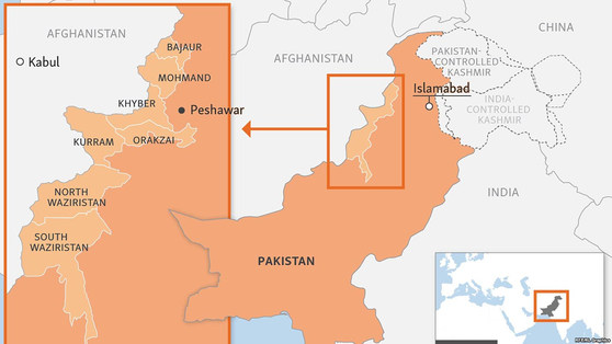 아프가니스탄과 파키스탄 접경지의 FTAT. 〈사진=USIP〉