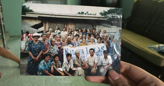 말라야 롤라스에서 활동하는 일본군 위안부 피해자들. 〈사진=말라야 롤라스 홈페이지〉