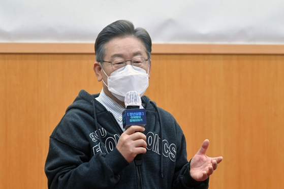 이재명 더불어민주당 대선 후보. 〈사진=연합뉴스〉