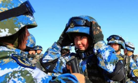 중국 인민해방군 육전대. 〈사진=바이두백과〉