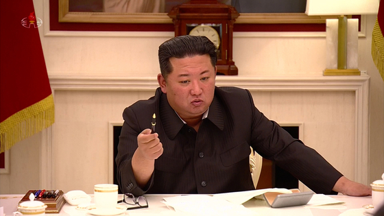 김정은 북한 국무위원장. 〈사진=조선중앙TV〉