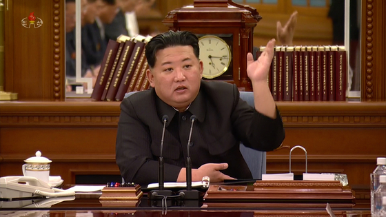 김정은 북한 국무위원장. 〈사진=조선중앙TV 화면〉