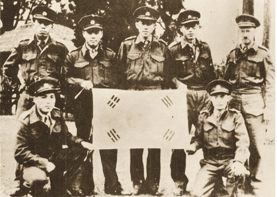 제2차 세계대전 중 인도·미얀마 전선에서 영국군과 함께 일본군에 맞섰다는 한국 광복군 인면전구공작대. 인면은 인도와 미얀마를 뜻한다. 〈사진=국가보훈처 제공〉