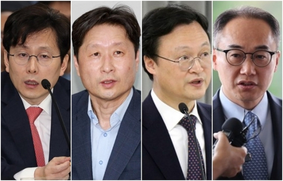 검찰총장 후보 여환섭·김후곤·이두봉·이원석(왼쪽부터) 〈사진=연합뉴스〉
